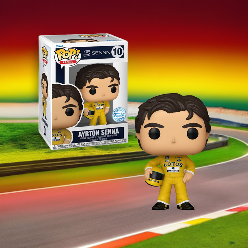 Funko Pop Ayrton Senna Racing Lotus